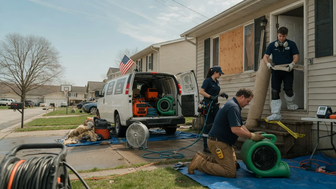 Water Damage Restoration in Vermillion, KS near me